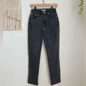 Madewell Perfect Curvy Vintage Jean, Black, Size 25 Tall